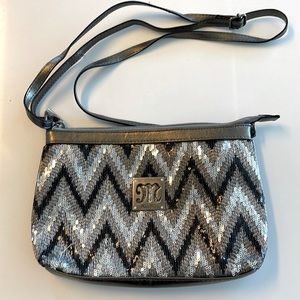 Miss Me Purse with sequin accents